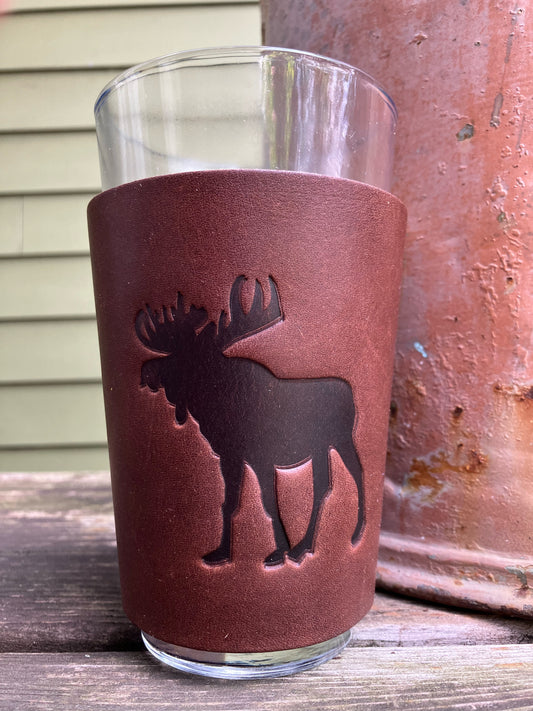 Beer Glass - Moose