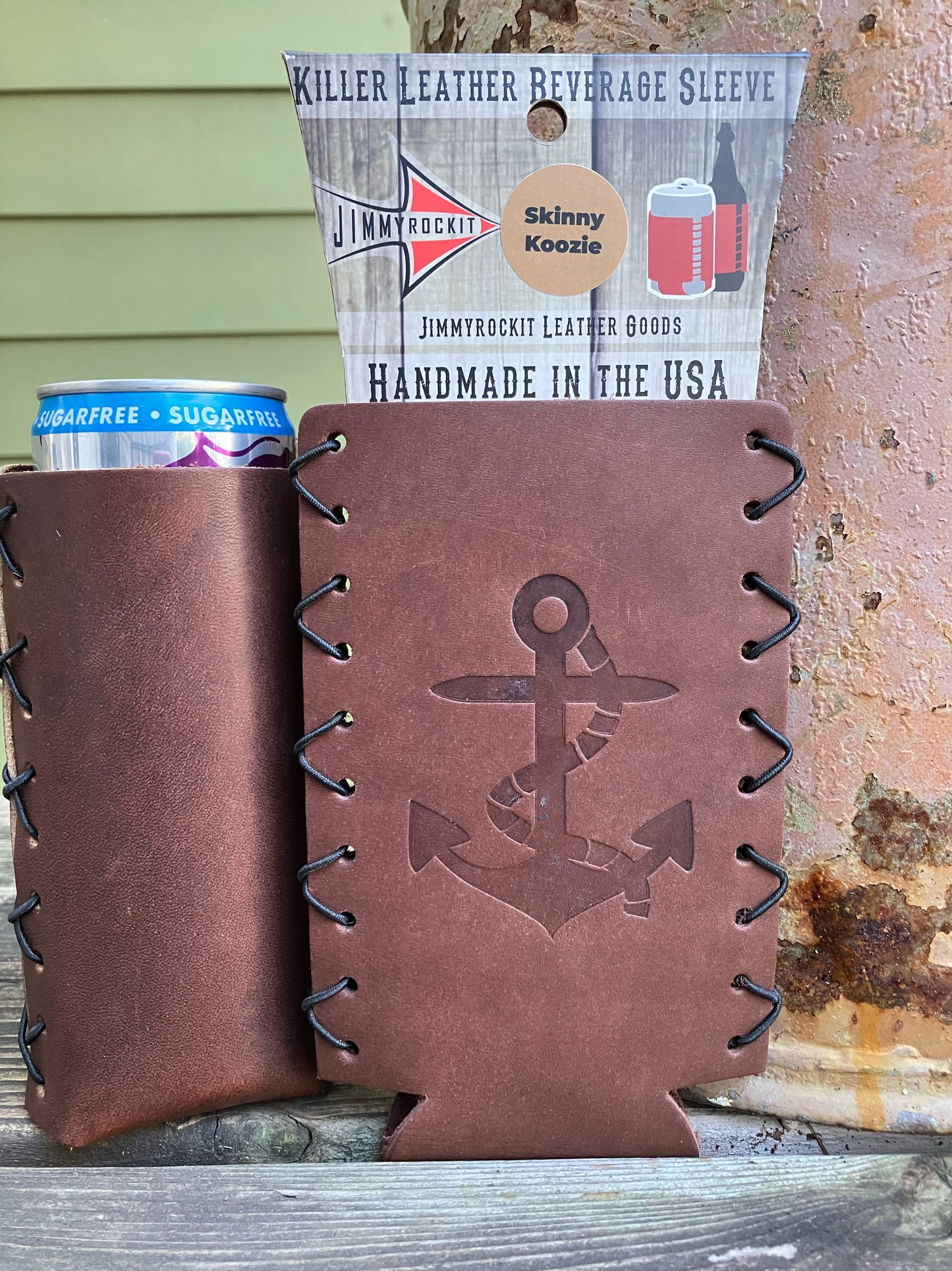 Slim Can Cooler - Anchor