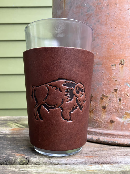 Beer Glass - Buffalo Bison
