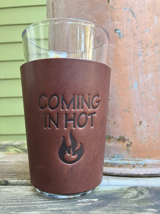 Beer Glass - Coming in Hot