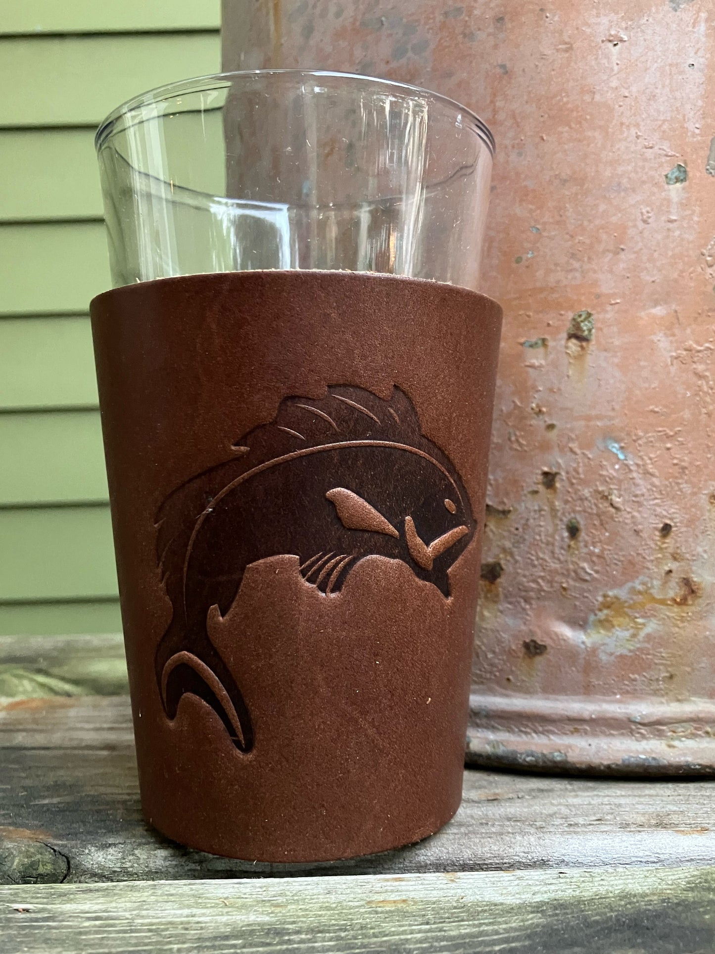 Beer Glass - Jumping Fish
