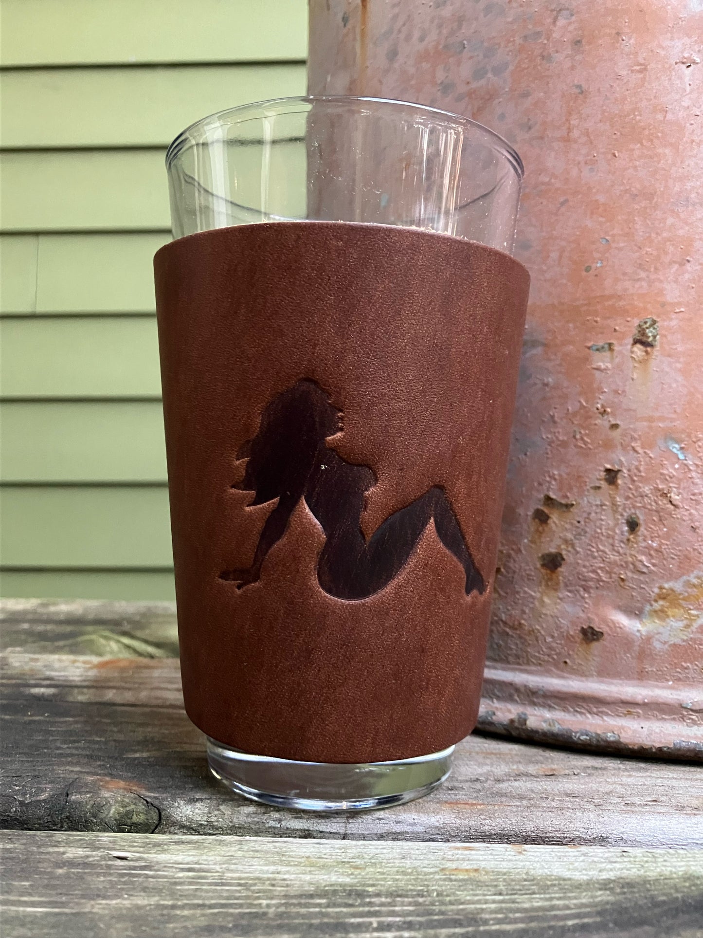 Beer Glass - Mudflap Girl