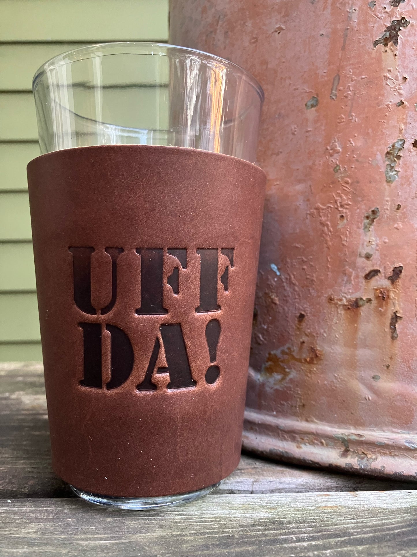 Beer Glass - Uff Da