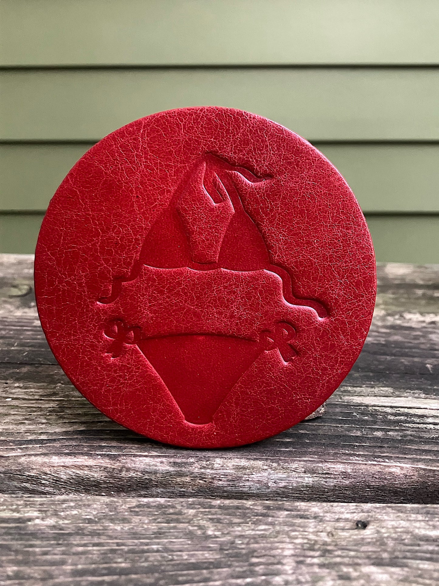 Leather Coaster - Bikini