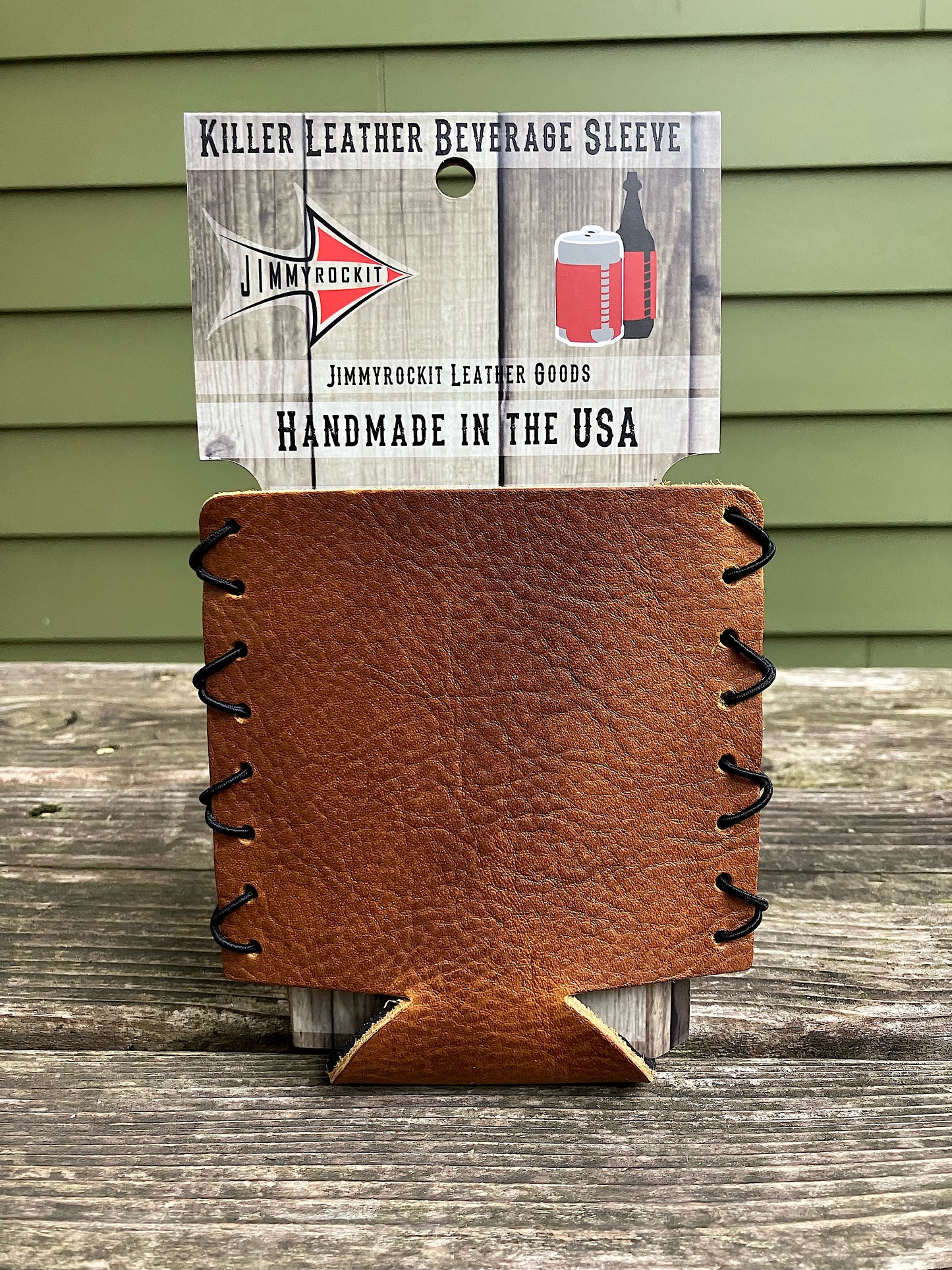 Leather Koozie - Blank