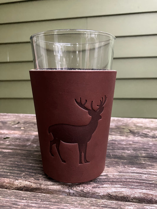 Beer Glass - Deer