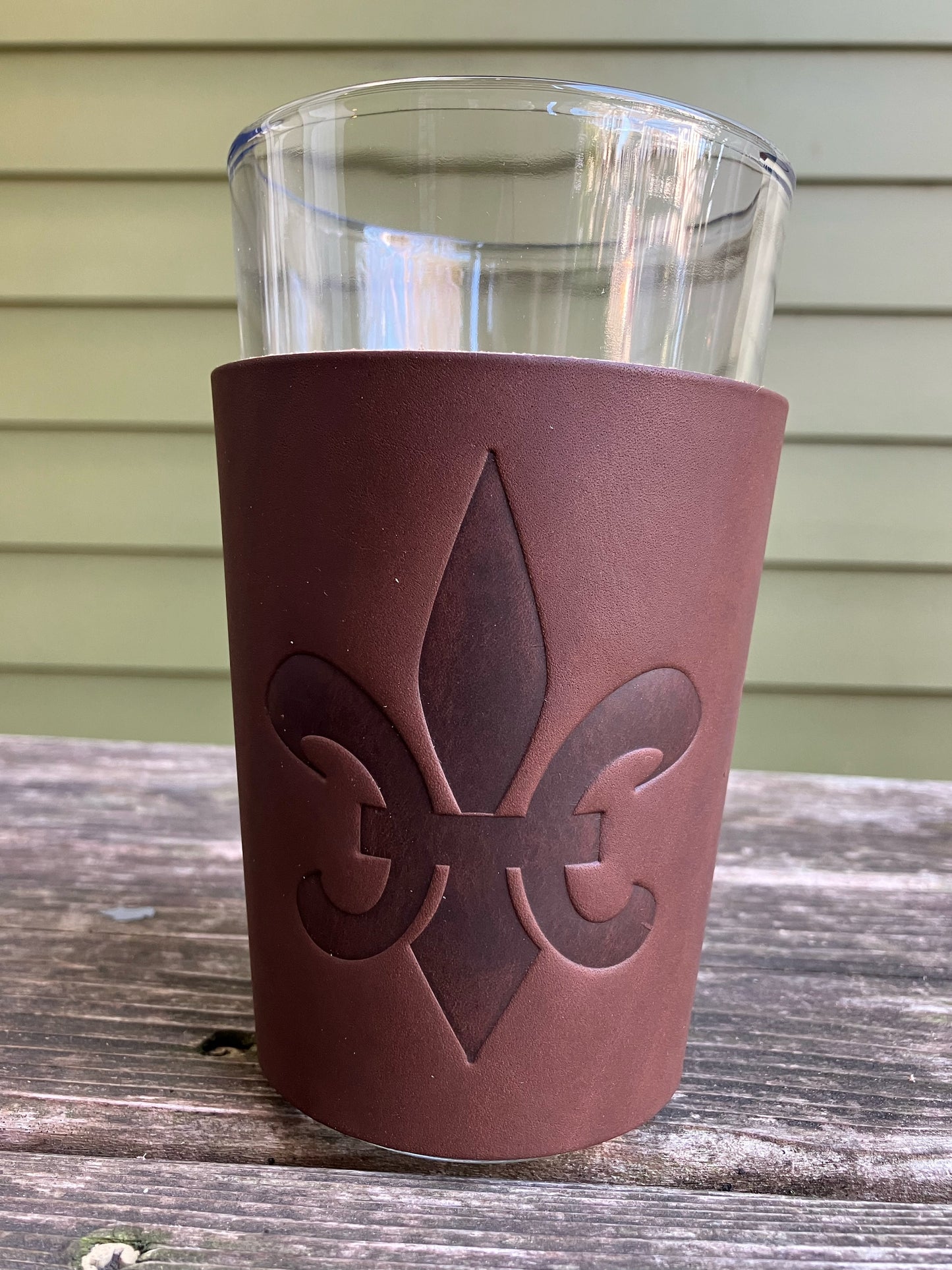 Beer Glass - Fleur De Lis