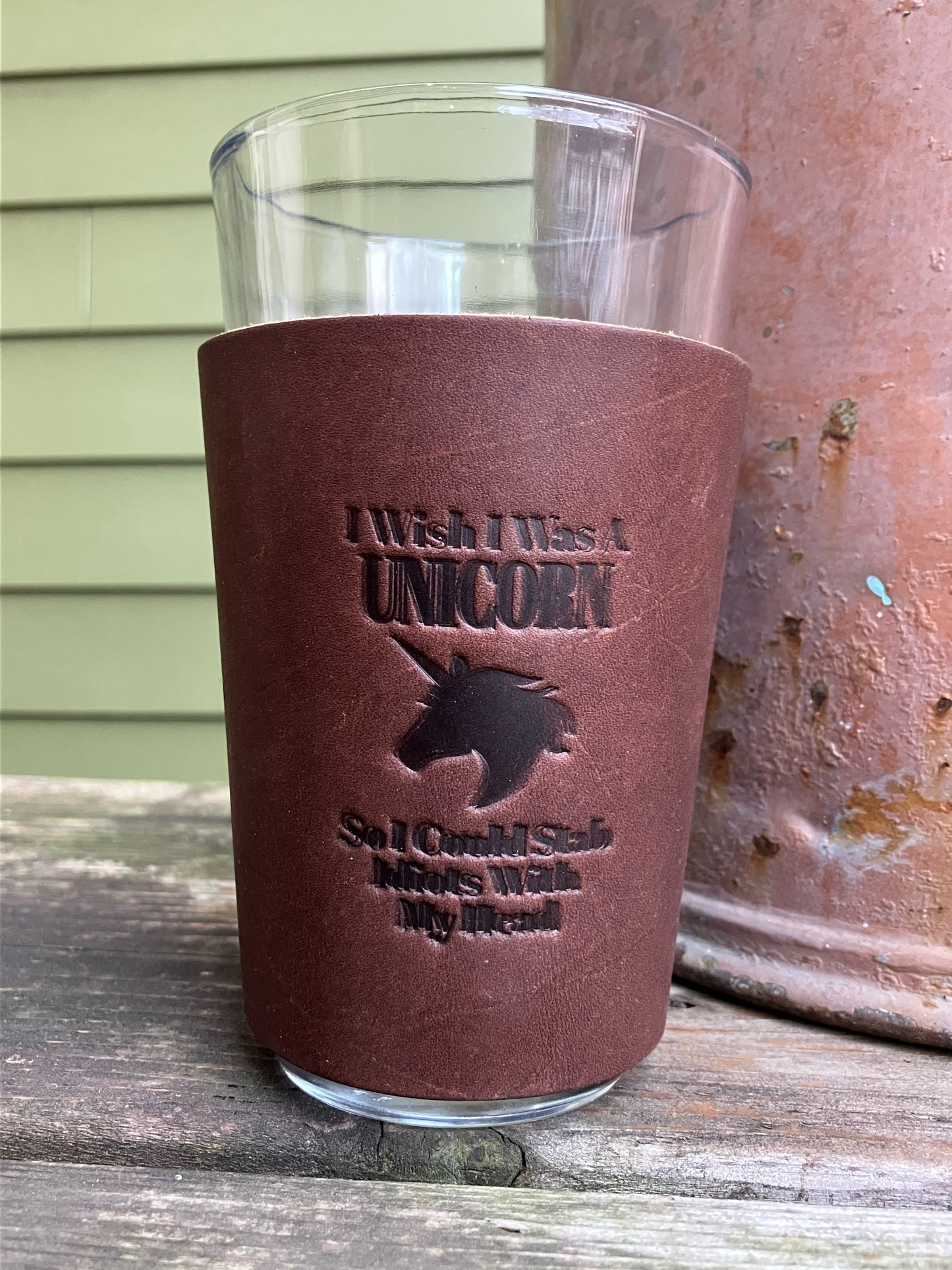 Beer Glass - I Wish I Was A Unicorn