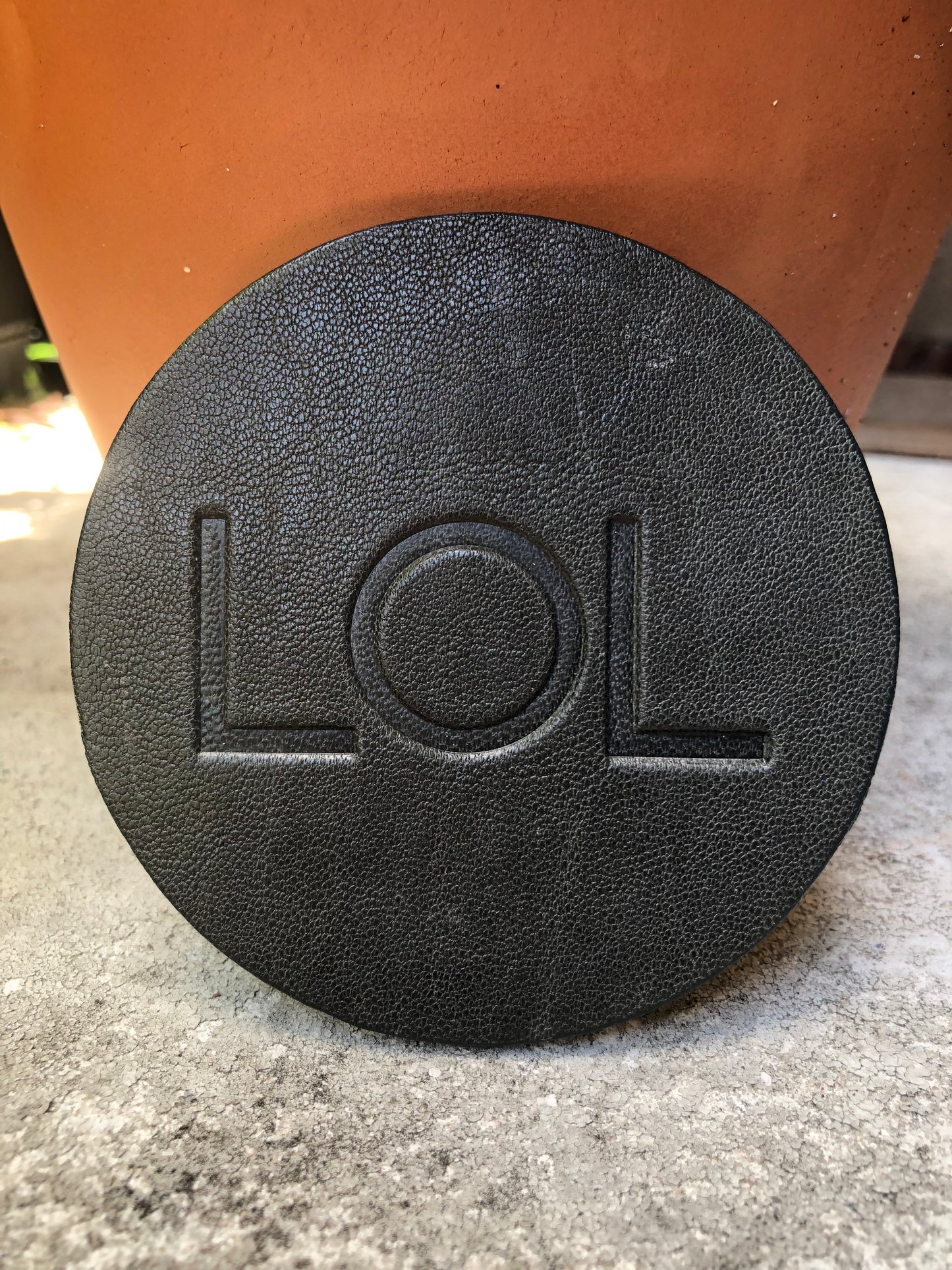 Leather Coaster - LOL