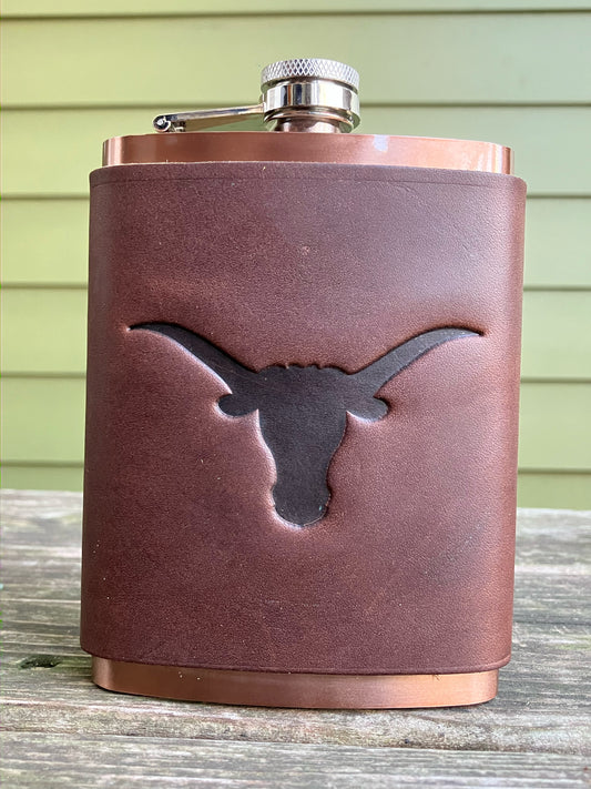 Leather Flask - Cattle