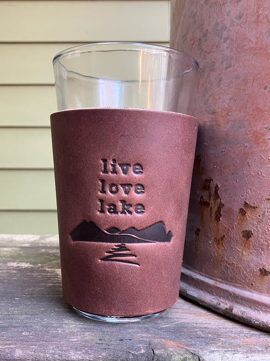 Beer Glass - Live Love Lake