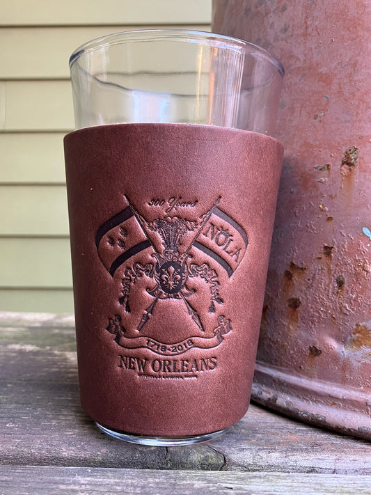 Beer Glass - New Orleans 300 Year Crest