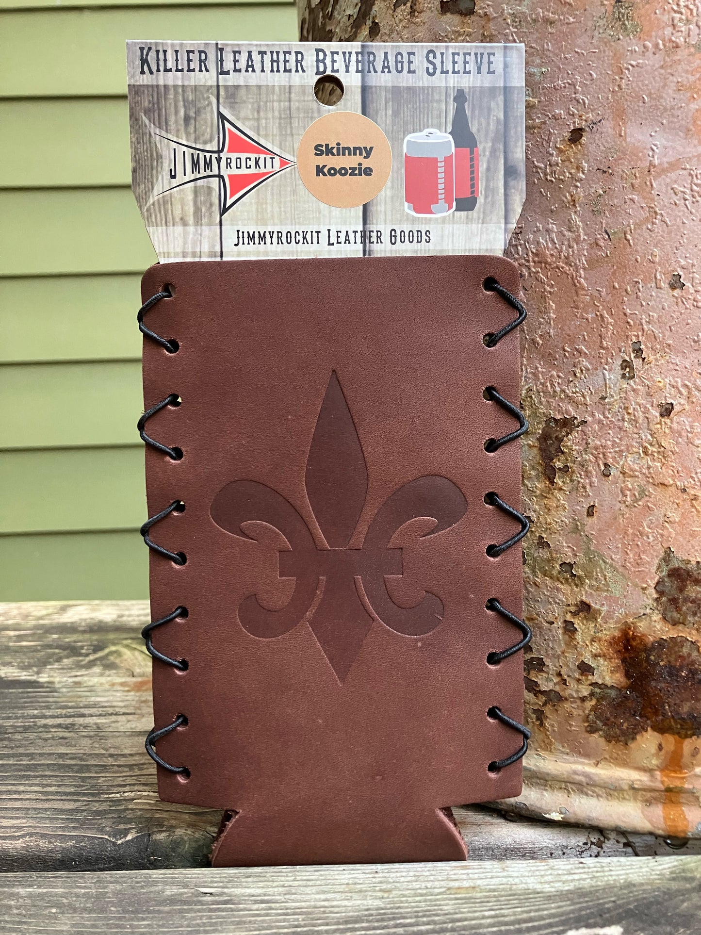 Slim Can Cooler - Fleur De Lis