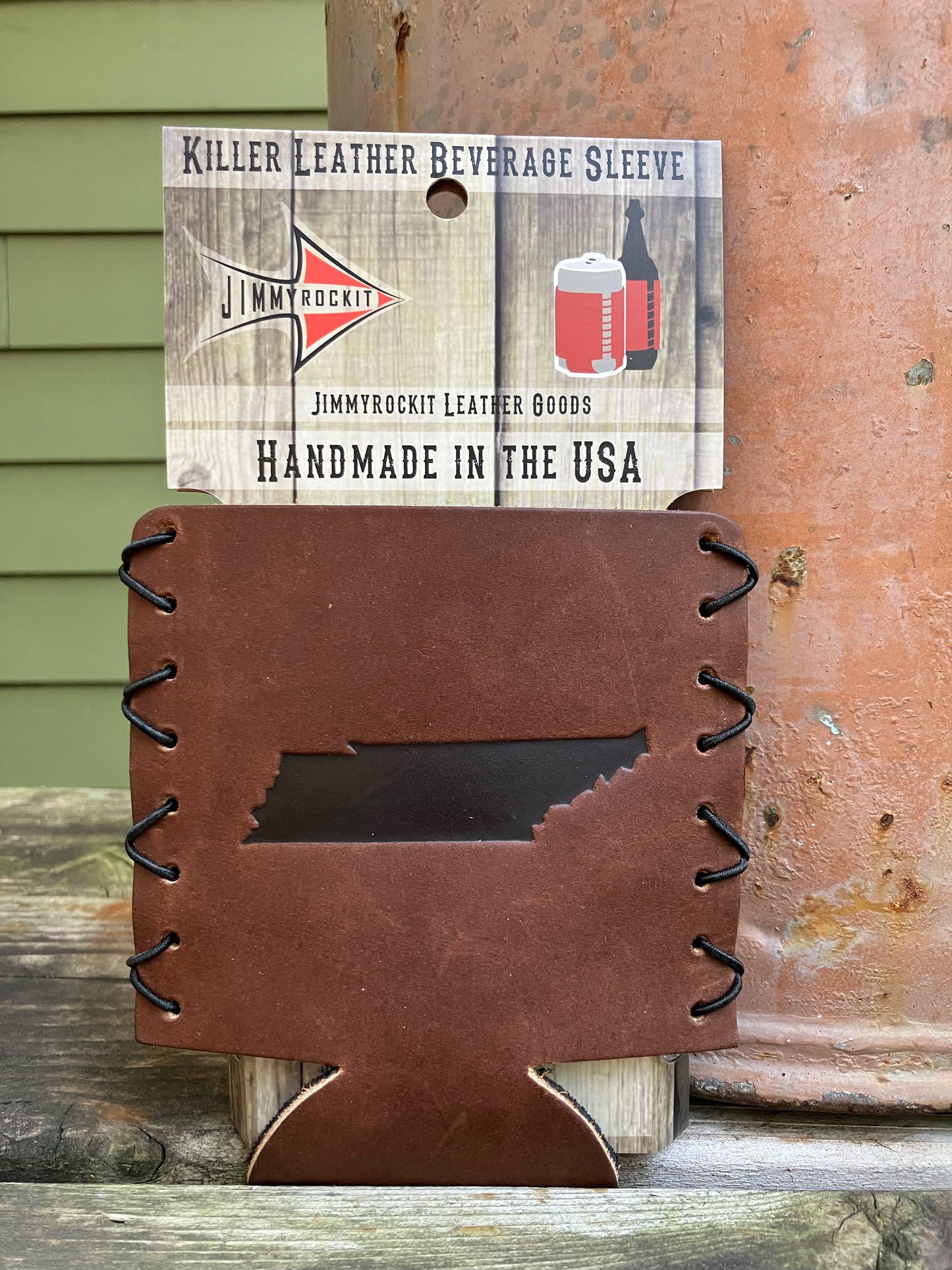 Leather Koozie - Tennessee